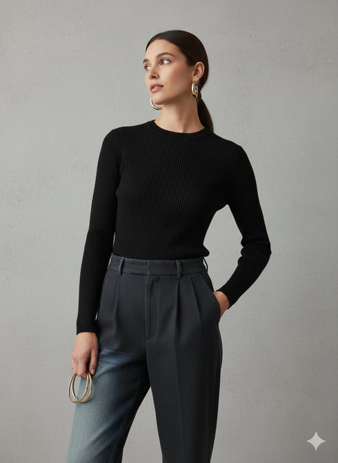 Long Sleeve Cotton Top