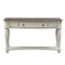 Pemberly Row Traditional Wood Sofa Table in White