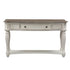 Pemberly Row Traditional Wood Sofa Table in White