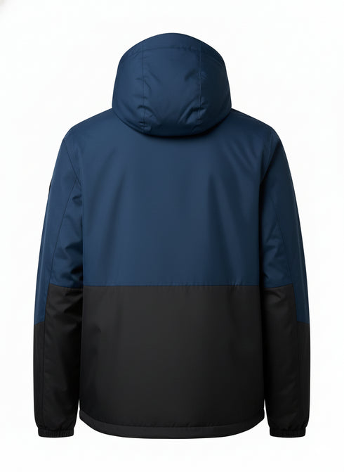 Zipped Windbreaker