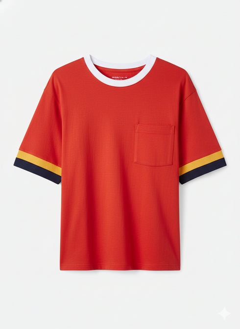 Red Sports Tee