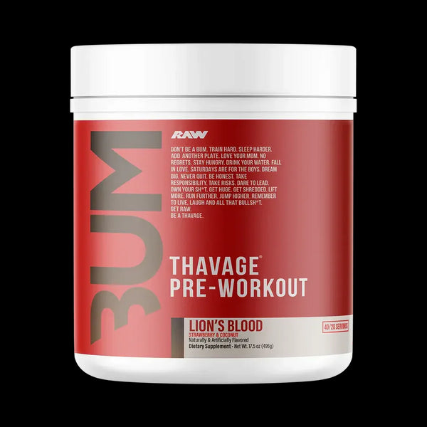 Thavage Pre-Workout